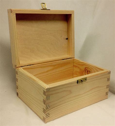 pine and steel box|pine storage boxes with lids.